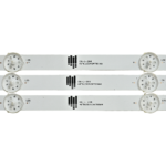 JL.D40081330 40 Inch LED TV Backlight Strip 8LED 3V 2W 780mm | CN-L-298 | 3 Pcs Set