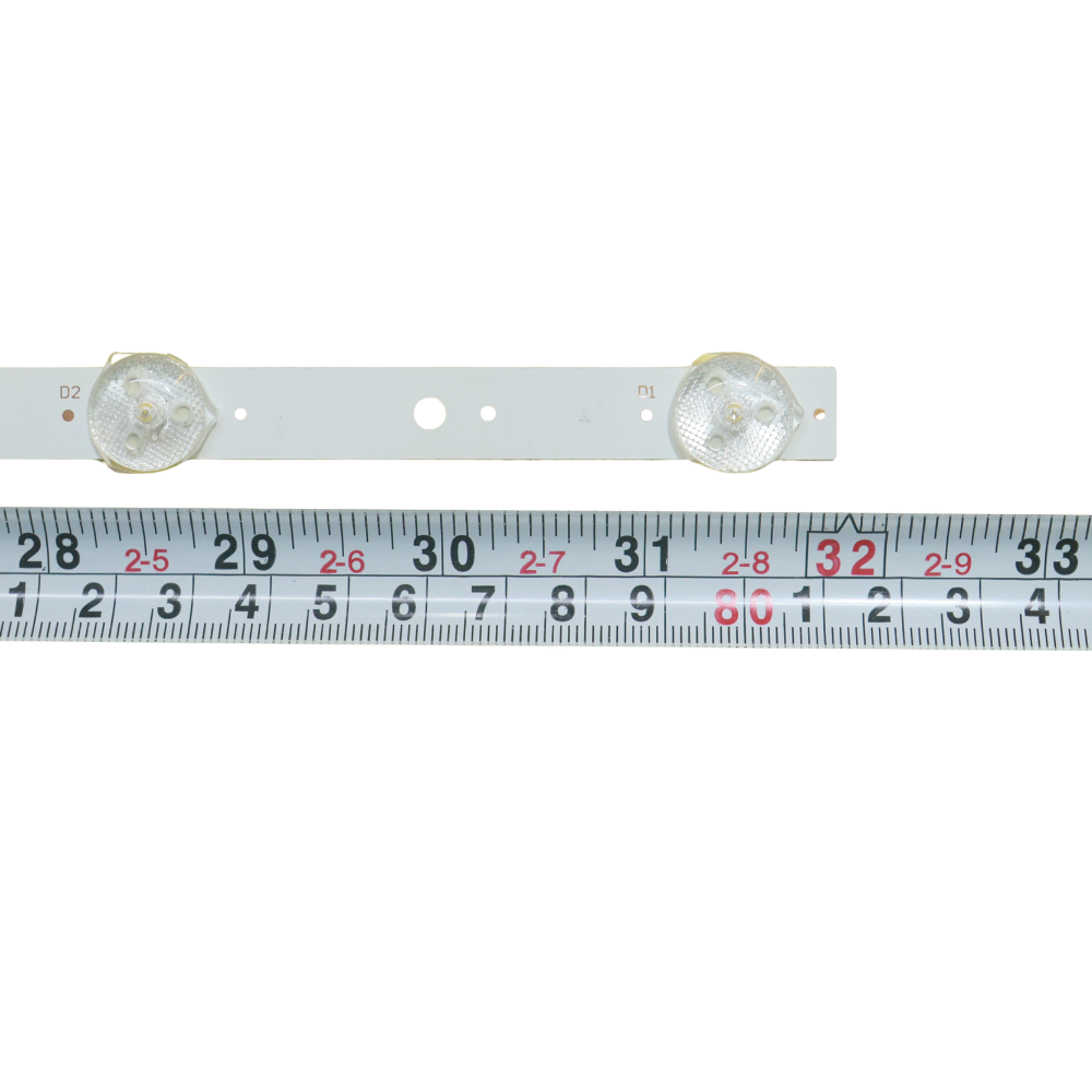 LED42D11-ZC52AG-02 11S1P 11LED 3V 813mm Backlight Strips for 42 inch and 43 inch LED TV - 3pcs Set (CNL127) 2 LED42D11-ZC52AG-02 11S1P 11LED 3V 813MM LED TV Backlight Strip for 42 Inch & 43 Inch TVs | CNL127 | High Brightness Replacement LED Strip