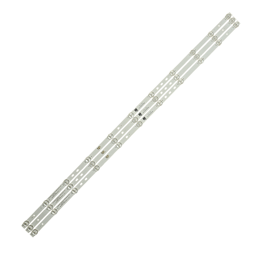 LED42D11-ZC52AG-02 11S1P 11LED 3V 813mm Backlight Strips for 42 inch and 43 inch LED TV - 3pcs Set (CNL127) 6 LED42D11-ZC52AG-02 11S1P 11LED 3V 813MM LED TV Backlight Strip for 42 Inch & 43 Inch TVs | CNL127 | High Brightness Replacement LED Strip