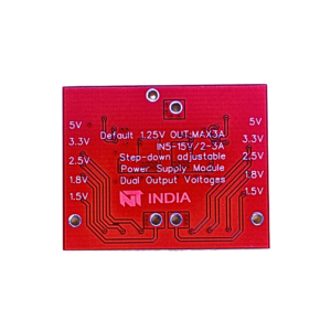 NT 12318 Dual Voltage Output Buck Converter Module | Adjustable Step-Down DC Power Supply | Dual Output Voltage Selection | 1.5V–5V | Max 3A