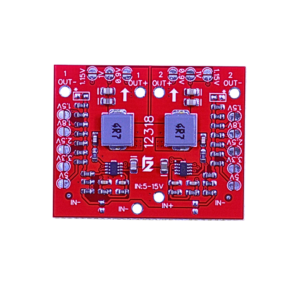 NT 12318 Dual Voltage Output Buck Converter Module | Adjustable Step-Down DC Power Supply | Dual Output Voltage Selection | 1.5V–5V | Max 3A
