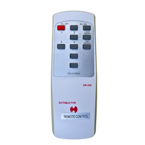 Havells BLDC Fan Remote Control DR-329 | Replacement Fan Remote with All On/Off, Light On/Off & Fan On/Off Buttons