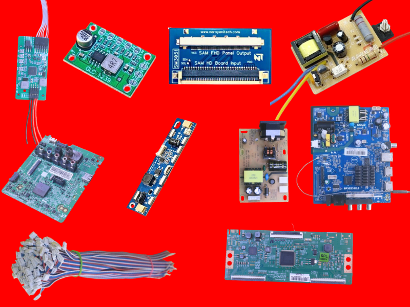 Home 4 led tv parts